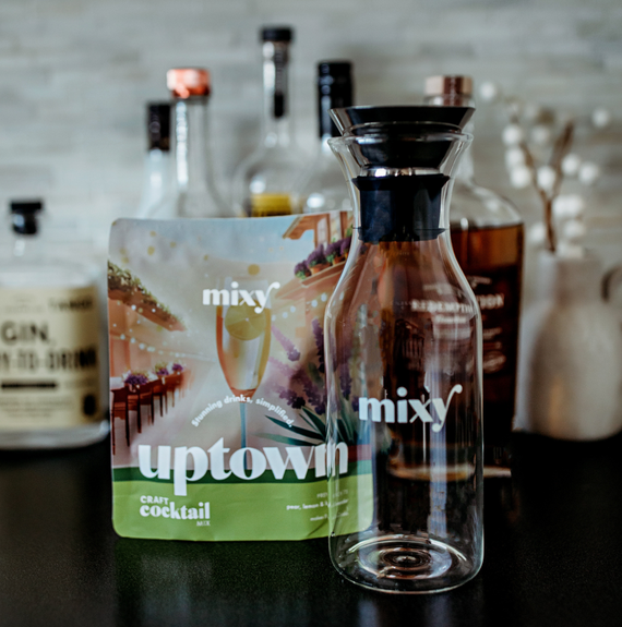 uptown decanter set